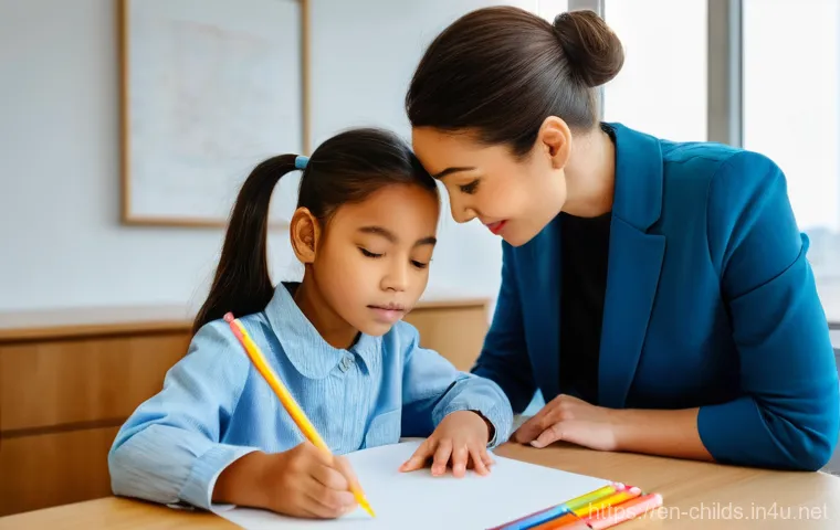 아동심리상담사 초임 연봉 분석 - **Image Prompt: Highly Specialized Child Psychologist in a Modern Clinical Setting**
    A highly sk...