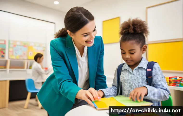 아동심리상담사 연봉 평균 - **Prompt:** A young female child psychologist, early 30s, with a warm and approachable expression, w...