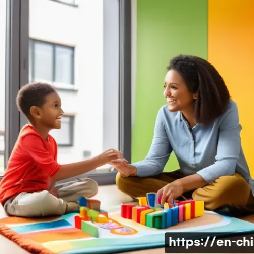 Home 31 아동심리상담사 단기 자격증 - A warm and inviting child psychology counseling session scene featuring a diverse female counselor i...